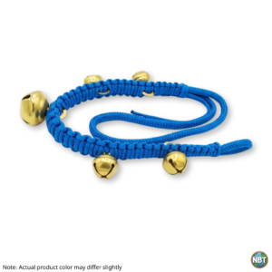 Ghungaroo Mala for Goat/Sheep, Bell Callar, 2ft length with Five Ghungaroo - Red, Blue, Yellow, Pink Color Available