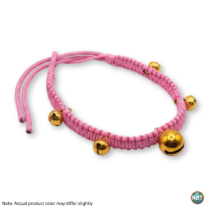 Neck Rope with Ghungaroo | 5 Ghungaroo Mala for Cattle | Ghungaroo Kanda for Cow, Buffalo and Bull | Red, Blue, Yellow, Red (3ft/ 4ft)