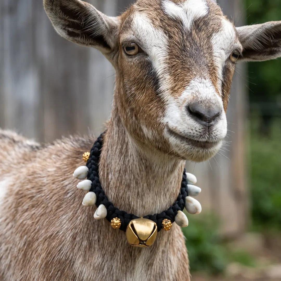 black kavdi mala for goat 2ft - image 4 black kavdi mala for goat 2ft - image 4